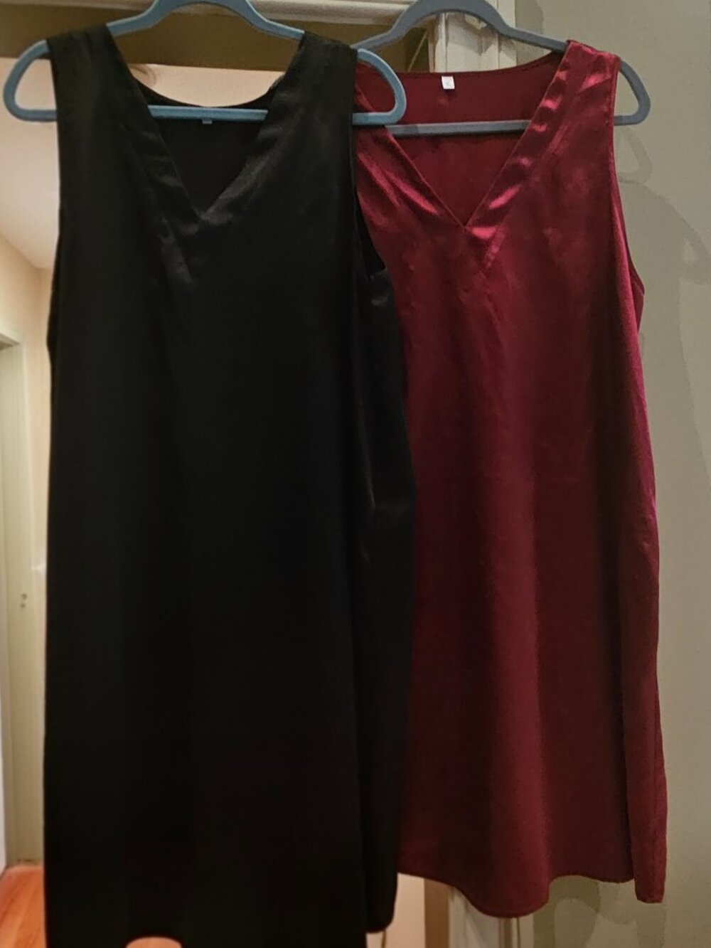 Womens 2-set Bundle Satin Nightgowns Size XL